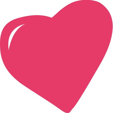 Shiny Red Heart
