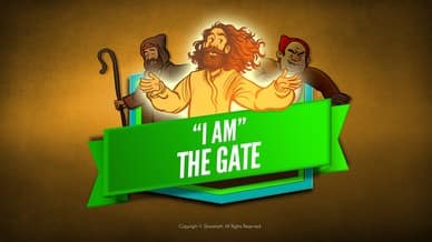 John 10 I am the Door Bible Video For Kids