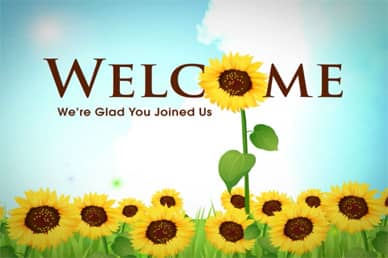 Welcome Video Splash Screen