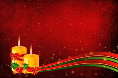 Candlelight Christmas Background Video