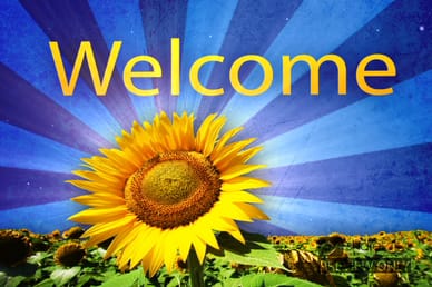 Flower Welcome Video
