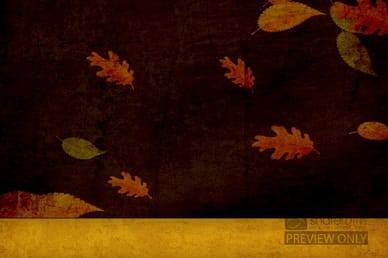 Falling Leaves Worship Video Loop
