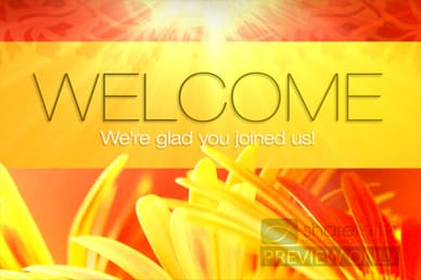 Welcome Flowers Church Loop