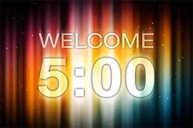 Five Minutes Countdown Loop