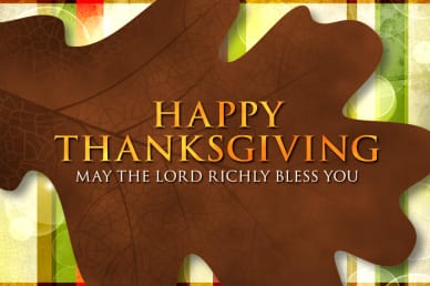 Video Loop Thanksgiving