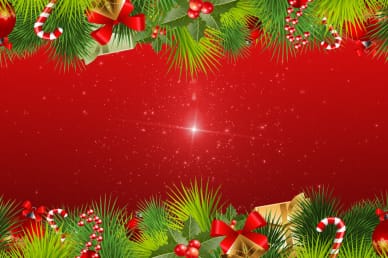 Christmas Decoration Church Video