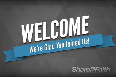 Welcome Church Motion Loop Video