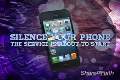 iPhone Silence Your Phone Motion Loop