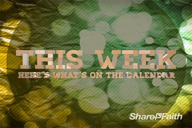 Contemporary Announcements Loop