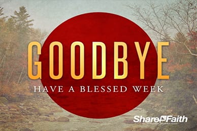 My Help Comes from You Church Goodbye Video Loop