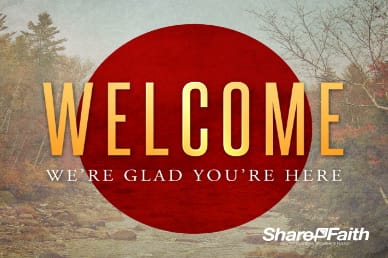 My Help Comes from You Religious Glad Welcome Video Loop