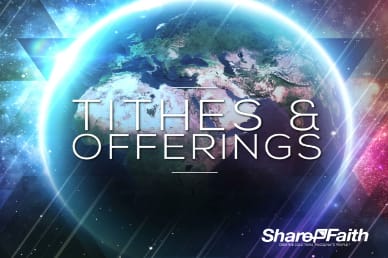 Light of the World Galaxy Tithes and Offerings Video Loop