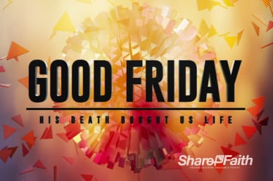 Abstract Ball Good Friday Welcome Video