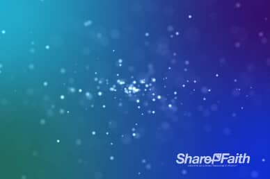 Worship Motion Particle Background Video