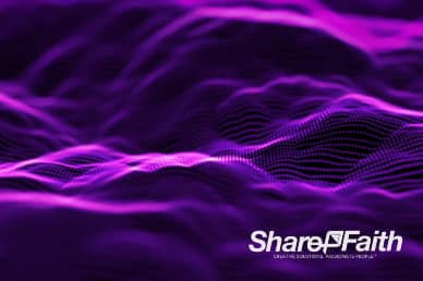 Rolling Purple Ministry Motion Background Video
