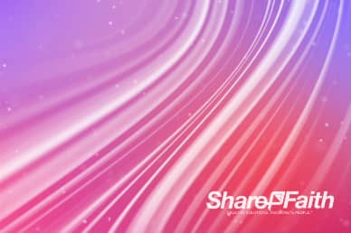 Wavy Abstract Pink Sermon Video Loop