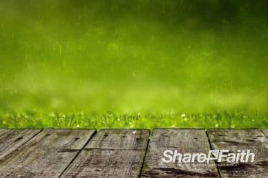 Grass Rain Christian Worship Video