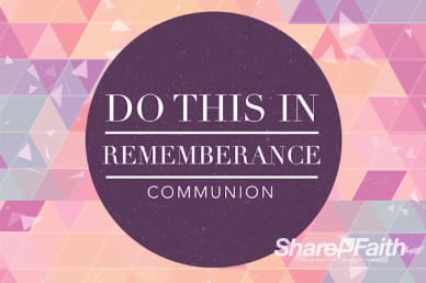A Pure Heart Christian Communion Video Loop