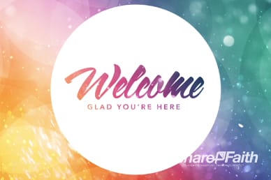 Easter Celebrate With Us Easter Welcome Video Loop