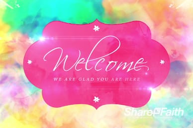 Colors and Mothers Ministry Welcome Video Loop