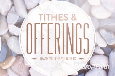 Conquering Giants Overcoming Fear Religious Tithes and Offerings Background Video