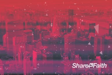 Red City Church Background Worship Video Loop