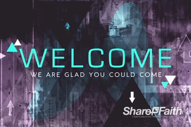 Upside Down Christian Welcome Video Loop