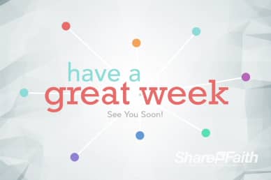Community Groups Ministry Goodbye Video Loop
