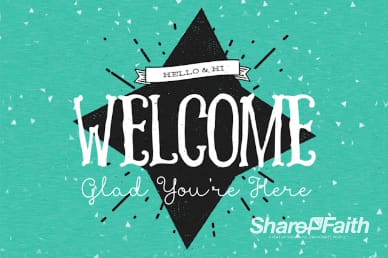 New Year's Greeting Church Welcome Video Loop