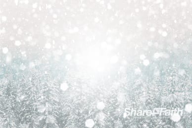 Winter Communion Church Worship Video Loop