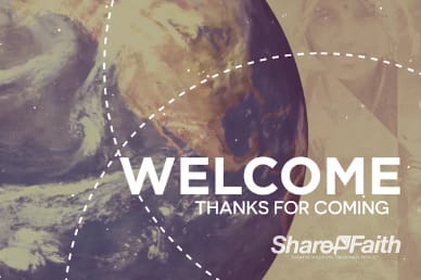Preach the Gospel Welcome Motion Loop