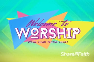 Congratulations Graduation Sunday Welcome Video Loop