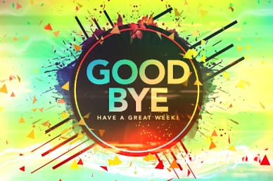 Summer Camp Fun in the Sun Goodbye Video Loop