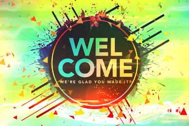 Summer Camp Fun in the Sun Welcome Video Loop