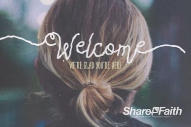 Jesus Loves Me Welcome Motion Loop