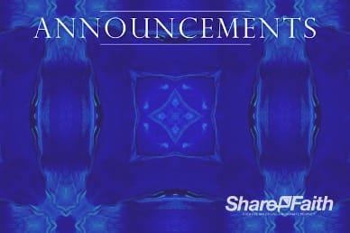In Christ Alone Announcements Video Loop