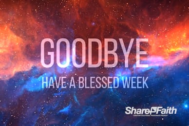 Nebula Cloud Goodbye Video Loop