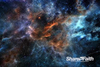 Star Constellations Worship Background Loop