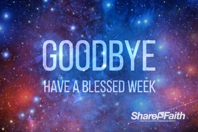 Stars and Galaxies Goodbye Video