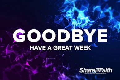 Digital Plexus Abstract Goodbye Motion Graphic