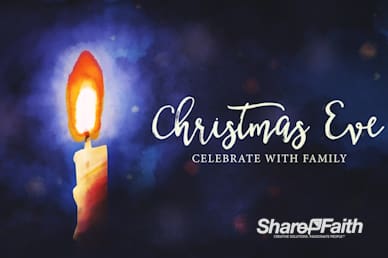 Christmas Eve Service Title Motion Loop