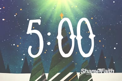 Merry Christmas Tree Countdown Video