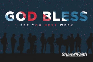 Veterans Day Honoring Those Who Served Goodbye Motion Graphic