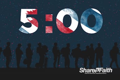 Veterans Day Honoring Those Who Served Church Service Countdown