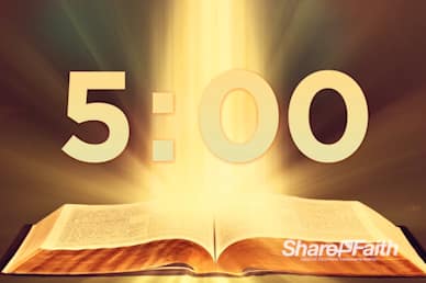 The Word of God Church Countdown Timer