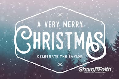 Christian Merry Christmas Greetings Video