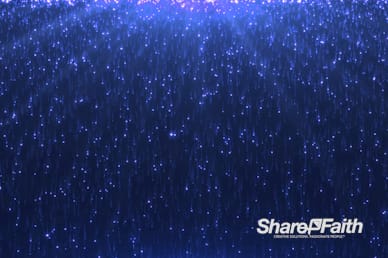 Cascading Blue Sparks Motion Graphic