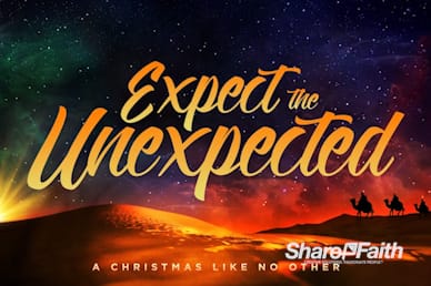Expect the Unexpected Christmas Motion Loop
