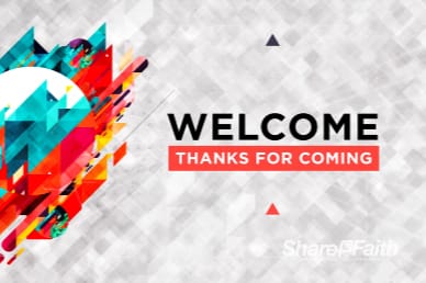 Faith In Action Welcome Church Motion Graphic