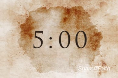 Lent Season Church Countdown Timer
